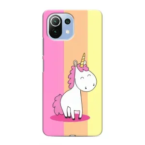 Чехол Unicorn на Xiaomi Mi 11i (Радужный Единорог)