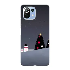 Чехлы на Новый Год Xiaomi Mi 11i (Снеговички)