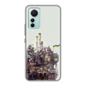Чехлы на военную тематику для Xiaomi Mi 12 Lite (Азовсталь)