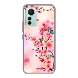 Чохол з картинкою Сакури на Xiaomi Mi 12 Lite (Метелики на сакурі)