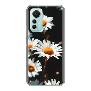 Чохол з ромашками на Xiaomi Mi 12 Lite (Білі ромашки)