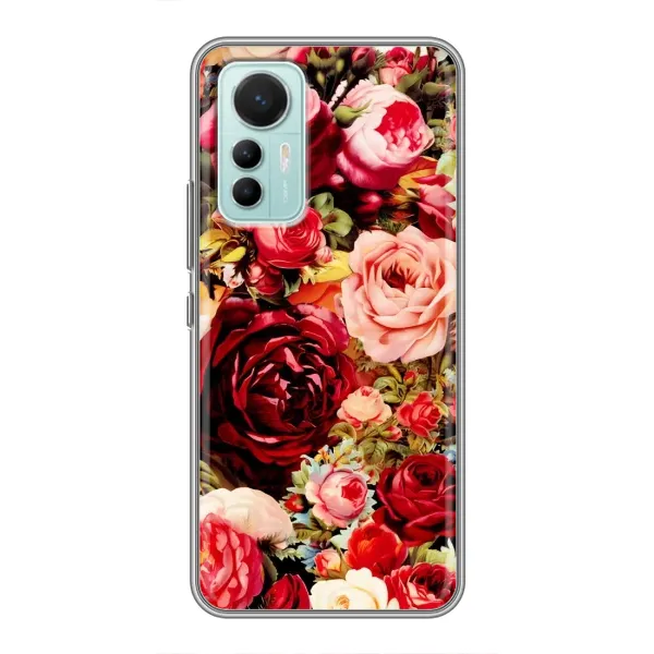 Чехол с рисунком «Букет цветов» для Xiaomi Mi 12 Lite Чехол с рисунком «Букет цветов» для Xiaomi Mi 12 Lite