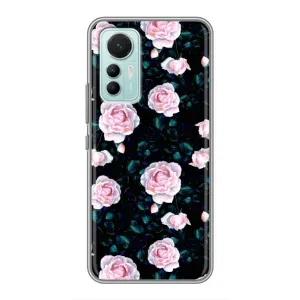 Чохли з принтом Троянд для Xiaomi Mi 12 Lite (Чайні троянди)