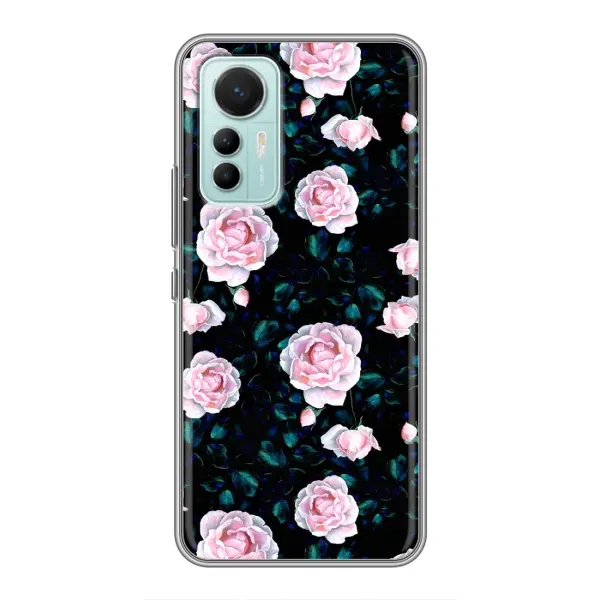 Чехол с рисунком «Чайные розы» для Xiaomi Mi 12 Lite Чехол с рисунком «Чайные розы» для Xiaomi Mi 12 Lite