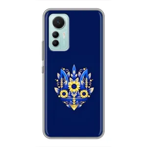 Чехол Укр Символика для Xiaomi Mi 12 Lite (Цветущий Герб)
