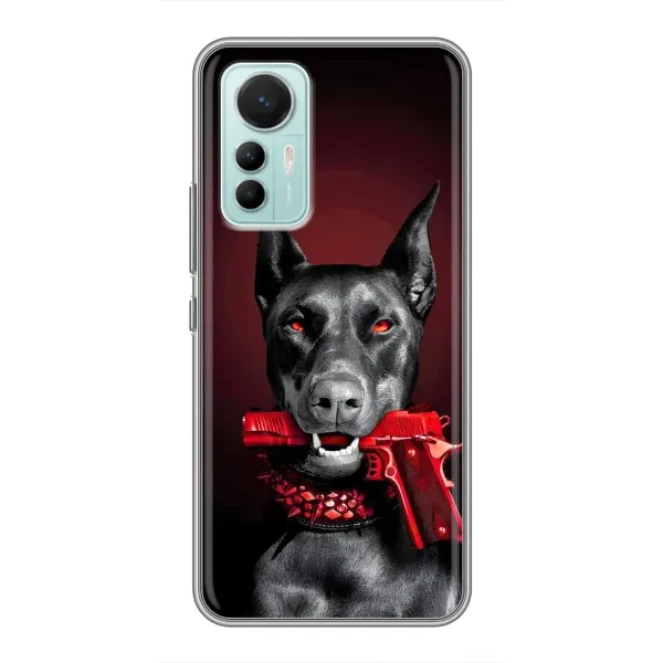 Чехол с рисунком «Доберман злой» для Xiaomi Mi 12 Lite Чехол с рисунком «Доберман злой» для Xiaomi Mi 12 Lite