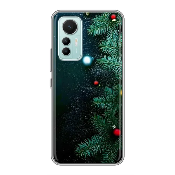 Чехол с рисунком «Елка» для Xiaomi Mi 12 Lite Чехол с рисунком «Елка» для Xiaomi Mi 12 Lite
