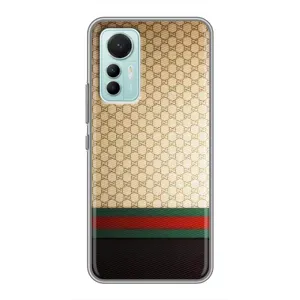 Чохли бренд ГУЧЧІ для Xiaomi Mi 12 Lite (Фон Гуччі)