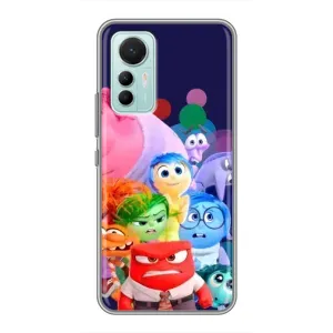 Чехол Головоломка для Xiaomi Mi 12 Lite - (AlphaPrint) (Герои головоломки)