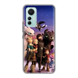 Чехол дракон Беззубик для Xiaomi Mi 12 Lite (Герои дракона)