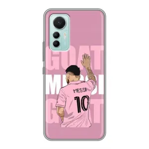 Чехлы Лео Месси в Майами на Xiaomi Mi 12 Lite (GOAT MESSI)