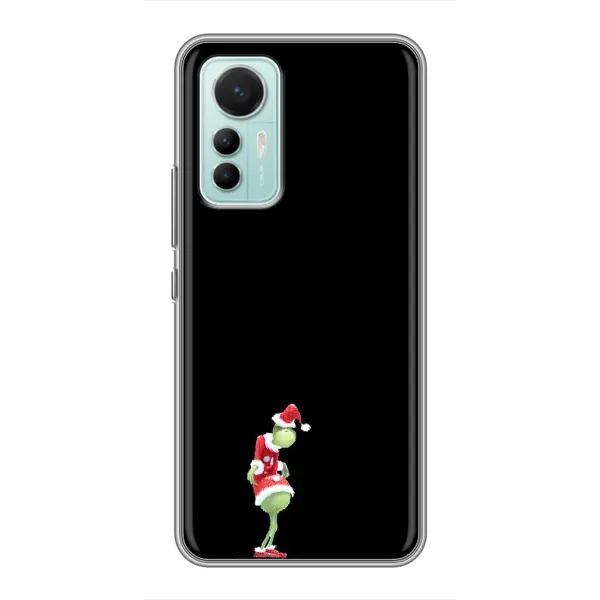 Чехол с рисунком «Гринч на чорном» для Xiaomi Mi 12 Lite Чехол с рисунком «Гринч на чорном» для Xiaomi Mi 12 Lite
