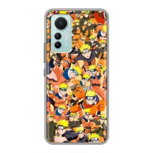 Чехлы с принтом Наруто на Xiaomi Mi 12 Lite (Коллаж Наруто)