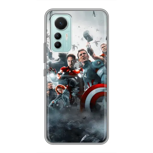 Чехол с рисунком «Команда марвел» для Xiaomi Mi 12 Lite