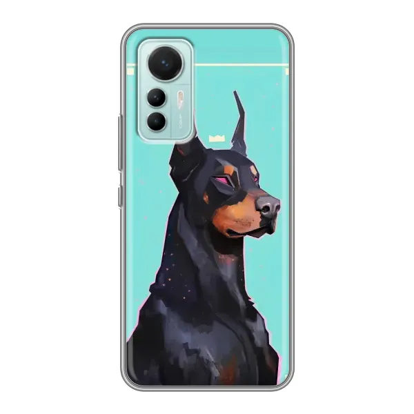 Чехол с рисунком «Король доберман» для Xiaomi Mi 12 Lite Чехол с рисунком «Король доберман» для Xiaomi Mi 12 Lite