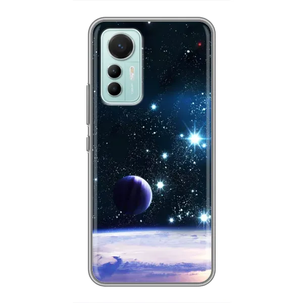 Чехол с рисунком «Космический вид» для Xiaomi Mi 12 Lite