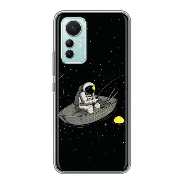 Чехол с рисунком «Космонавт на рыбалке» для Xiaomi Mi 12 Lite Чехол с рисунком «Космонавт на рыбалке» для Xiaomi Mi 12 Lite