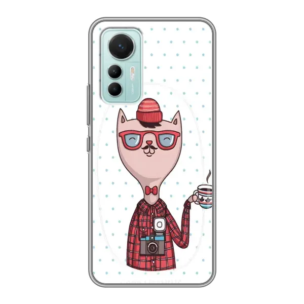 Чехол с рисунком «Кот аристократ» для Xiaomi Mi 12 Lite Чехол с рисунком «Кот аристократ» для Xiaomi Mi 12 Lite