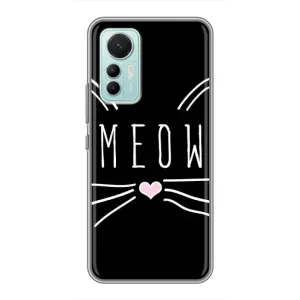 Бампер з зображенням Котиків для Сяомі мі 12 лайт (КОТИК MEOW)