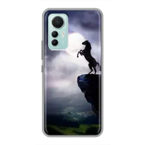Чохли з зображенням різних тварин на Xiaomi Mi 12 Lite (Кінь)