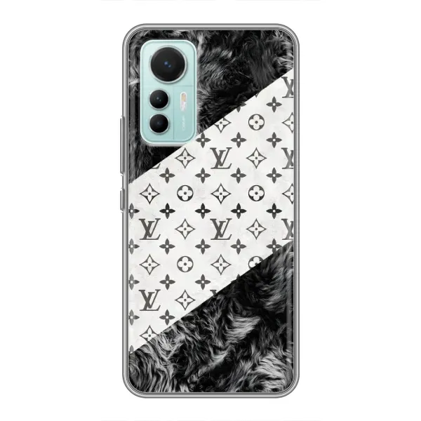 Чехол с рисунком «LV на белом» для Xiaomi Mi 12 Lite Чехол с рисунком «LV на белом» для Xiaomi Mi 12 Lite