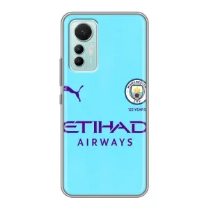 Силиконовые Чехлы принт Футбол на Xiaomi Mi 12 Lite (Man City)