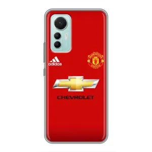Силиконовые Чехлы принт Футбол на Xiaomi Mi 12 Lite (Man United)
