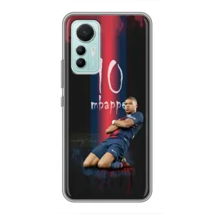 Чехол (TPU) с Футболистом на Xiaomi Mi 12 Lite (MBAPPE 10)