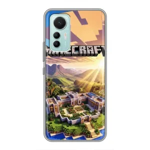 Чехол майнкрафт для Xiaomi Mi 12 Lite (MINECRAFT)