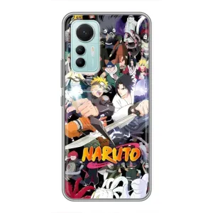 Купить Чехлы на телефон с принтом Anime для Xiaomi Mi 12 Lite (Наруто постер)
