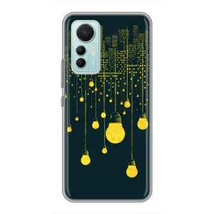 Силиконовые Чехлы Любимому человеку для Xiaomi Mi 12 Lite (Ночной город)