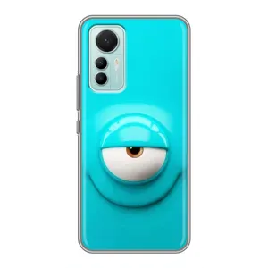 Силиконовые Чехлы (смешные стикеры) для Xiaomi Mi 12 Lite (Одноглазик)
