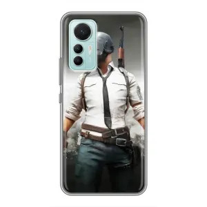 Чохол з картинкою "Герой Pubg" на Xiaomi Mi 12 Lite (Пабг)