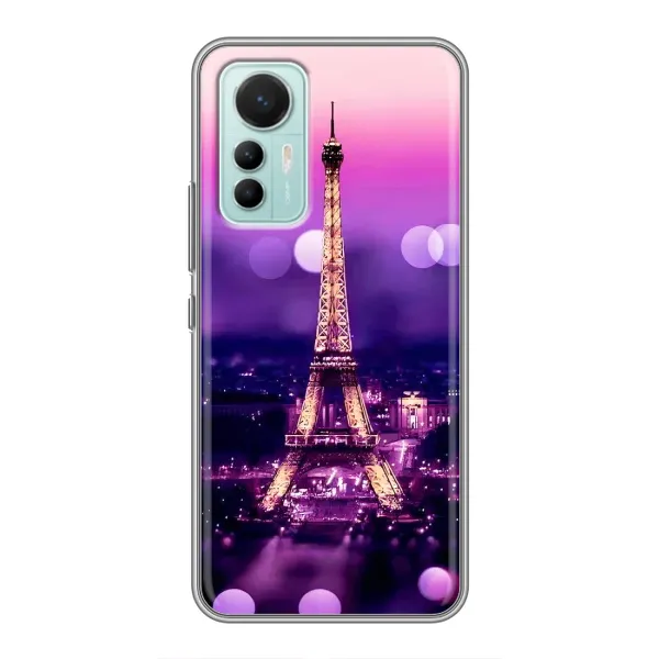 Чехол с рисунком «Париж башня» для Xiaomi Mi 12 Lite Чехол с рисунком «Париж башня» для Xiaomi Mi 12 Lite