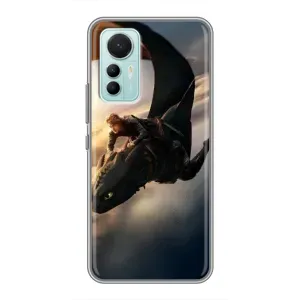 Чехол дракон Беззубик для Xiaomi Mi 12 Lite (Полет Беззубика)
