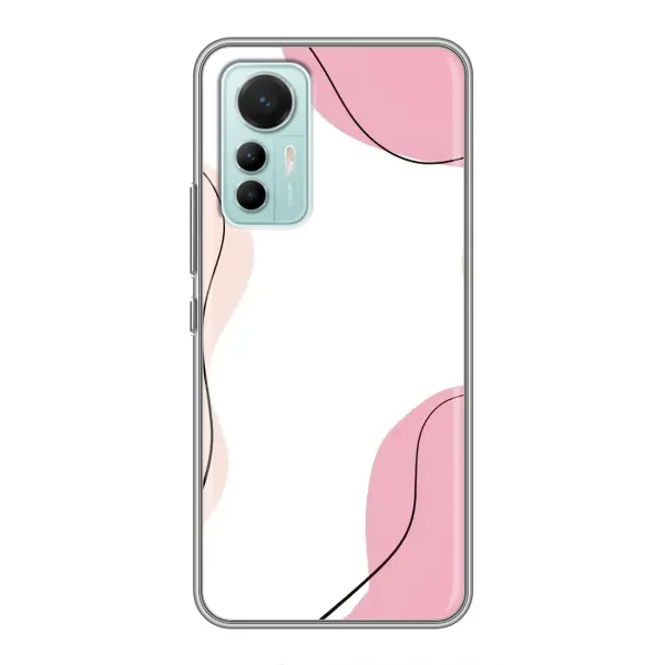 Чехол с рисунком «Розовый фон» для Xiaomi Mi 12 Lite Чехол с рисунком «Розовый фон» для Xiaomi Mi 12 Lite