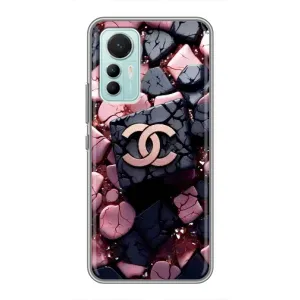 Чехол (Dior, Prada, YSL, Chanel) для Xiaomi Mi 12 Lite (Шанель)