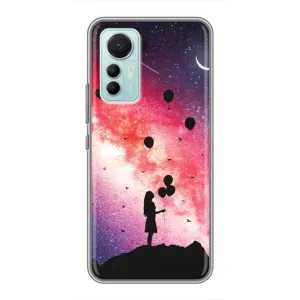 Силиконовые Чехлы Любимому человеку для Xiaomi Mi 12 Lite (Шарики в небе)