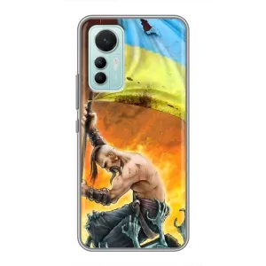 Чохол з картинкою (Патріотичний КОЗАК) на Xiaomi Mi 12 Lite (Сильний КОЗАК)