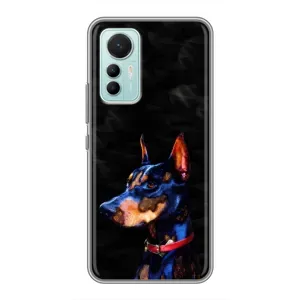 Бампер для Xiaomi Mi 12 Lite з картинкою "Песики" (Собака Мопсік)