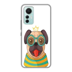 Бампер для Xiaomi Mi 12 Lite з картинкою "Песики" (Собака Король)