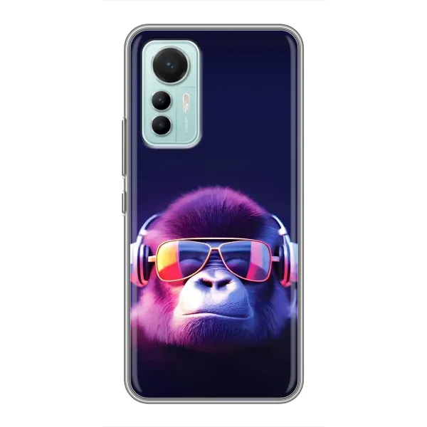 Чехол с рисунком «Стильная обезьяна» для Xiaomi Mi 12 Lite Чехол с рисунком «Стильная обезьяна» для Xiaomi Mi 12 Lite
