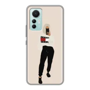 Силіконовый Чохол на Xiaomi Mi 12 Lite з картинкой Модных девушек (Стильна)