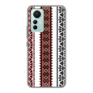 Силиконовый Чехол на Xiaomi Mi 12 Lite с картинкой Вышиванки (Вышиваночки)