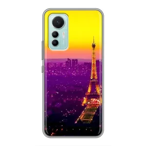 Чохол Ейфелева Вежа на Xiaomi Mi 12 Lite (Яскрава башня)