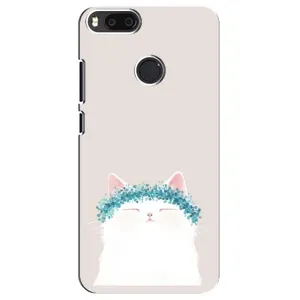 Чехол на тематику: Коты для Xiaomi Mi A1 / Mi 5X (Белый котик)
