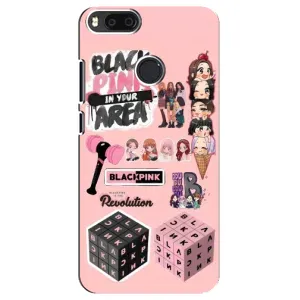Чохли з картинкою для Xiaomi Mi A1/ Mi 5X (BLACK PINK колаж)