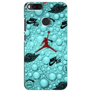 Силиконовый Чехол Nike Air Jordan на Редми Мі А1 (Джордан Найк)