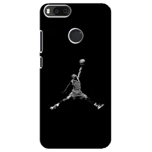 Силіконовый Чохол Nike Air Jordan на Редмі Мі А1 (Джордан)