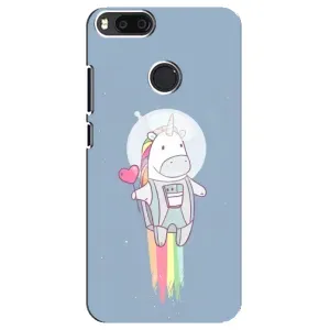 Чехол Unicorn на Xiaomi Mi A1/ Mi 5X (Единорог космонавт)